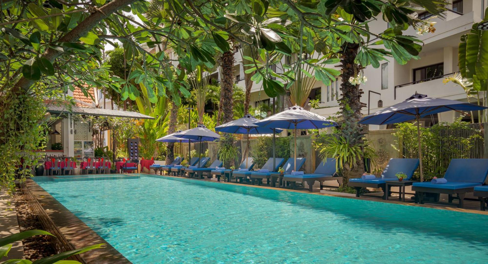 Khmer Mansion Boutique Hotel Siem Reap Exterior foto