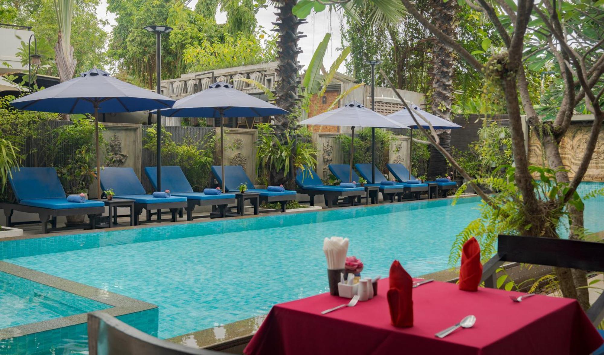 Khmer Mansion Boutique Hotel Siem Reap Exterior foto