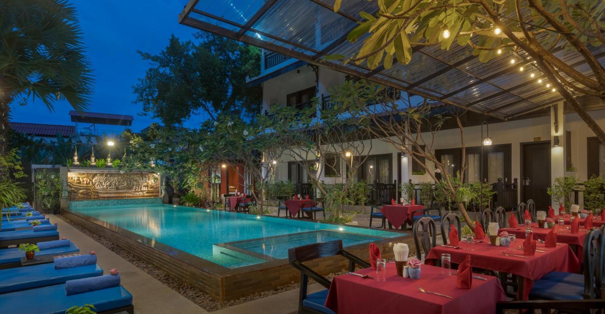 Khmer Mansion Boutique Hotel Siem Reap Exterior foto