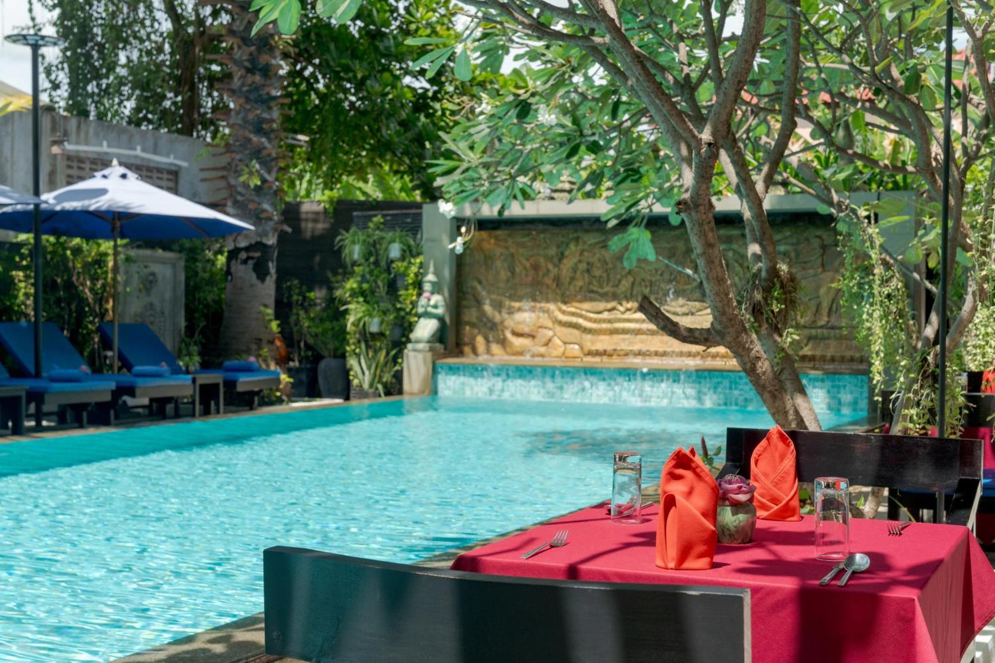 Khmer Mansion Boutique Hotel Siem Reap Exterior foto