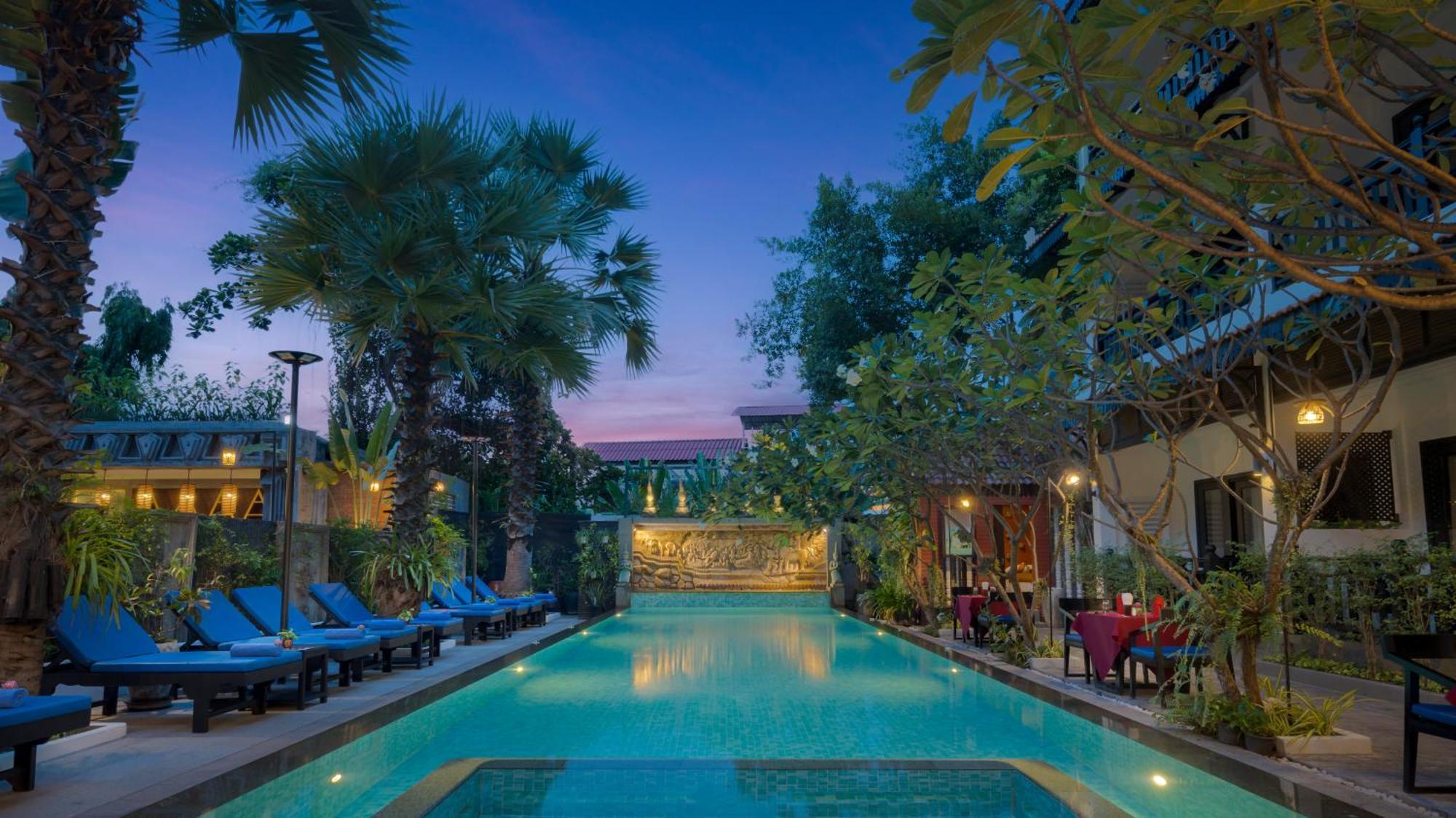 Khmer Mansion Boutique Hotel Siem Reap Exterior foto