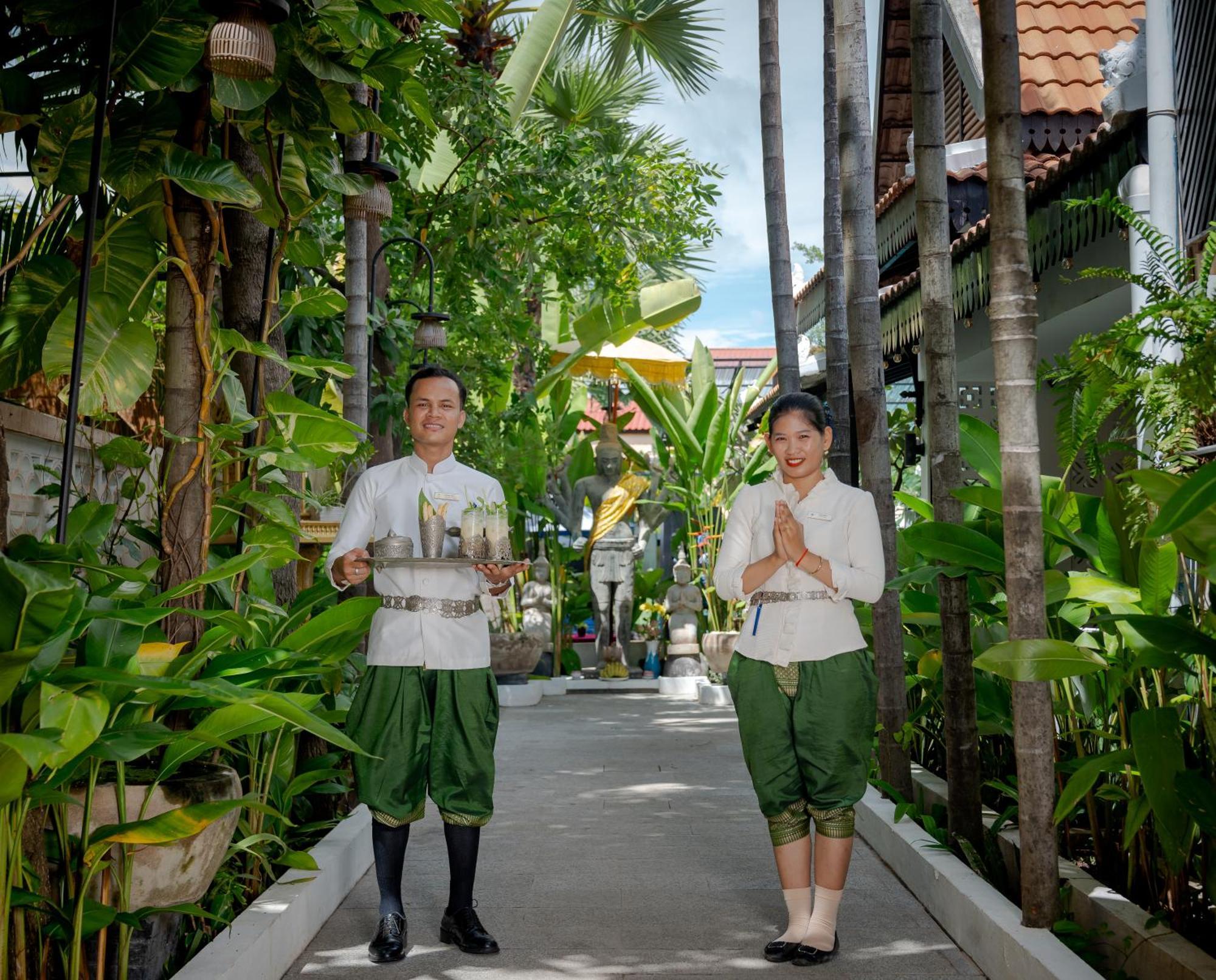 Khmer Mansion Boutique Hotel Siem Reap Exterior foto