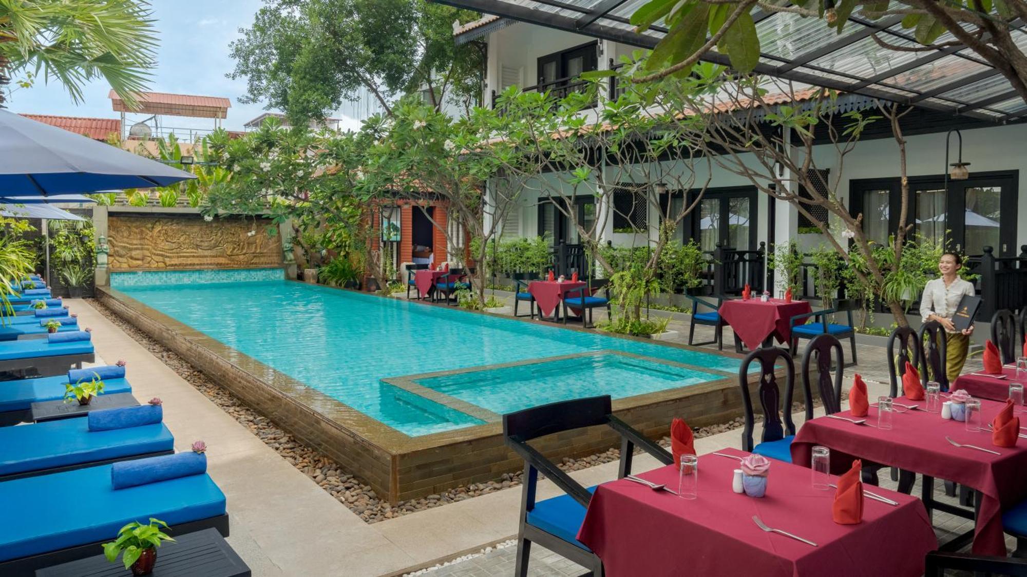 Khmer Mansion Boutique Hotel Siem Reap Exterior foto