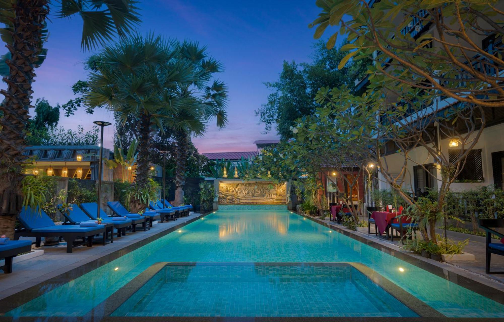 Khmer Mansion Boutique Hotel Siem Reap Exterior foto